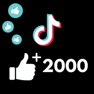 TikTok 2000 Likes