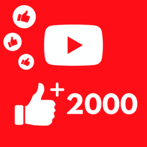 YouTube 2000 Likes